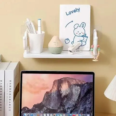 Self Adhesive Floating Shelves Wall Shelf (Pack Of 1)