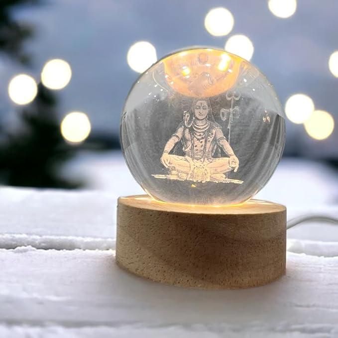 3D Shiva Crystal Ball