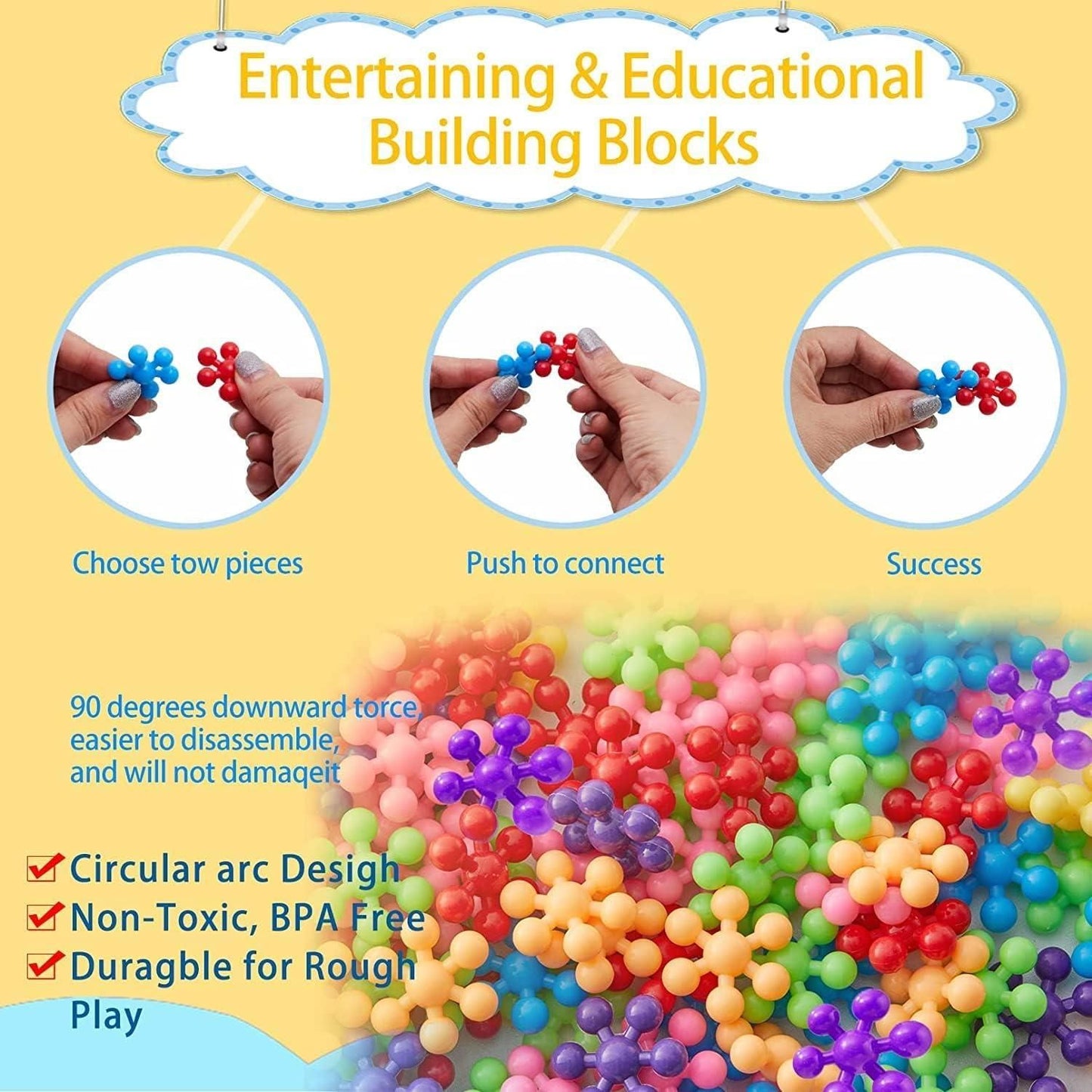 Building Blocks Kids Educational Building Toys