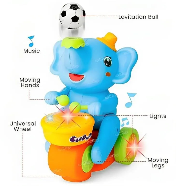 Elephant Musician Toy