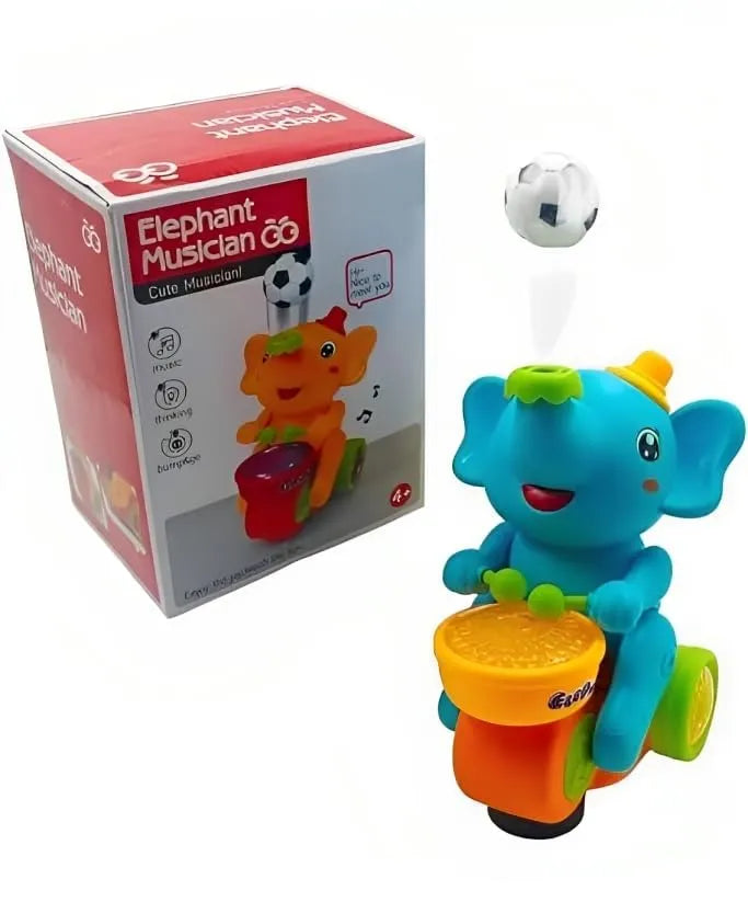 Elephant Musician Toy