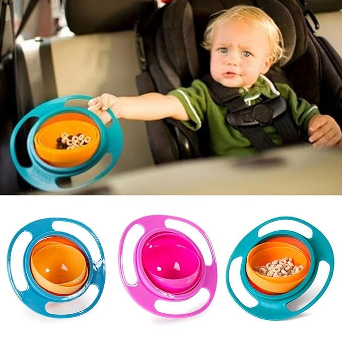 360 Degree Rotation Food Bowl