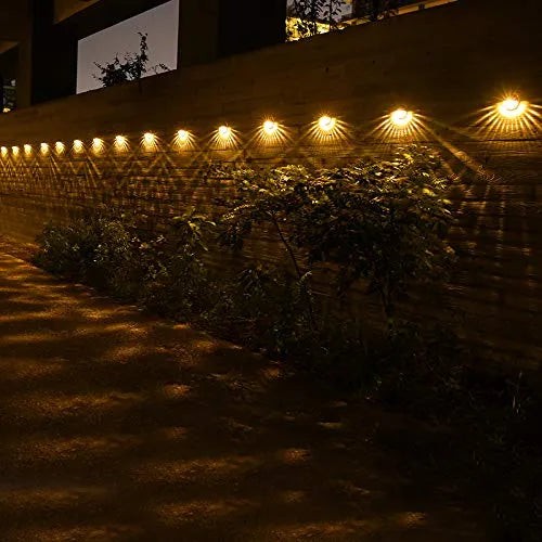 Solar Fence Lights (Pack of 4)