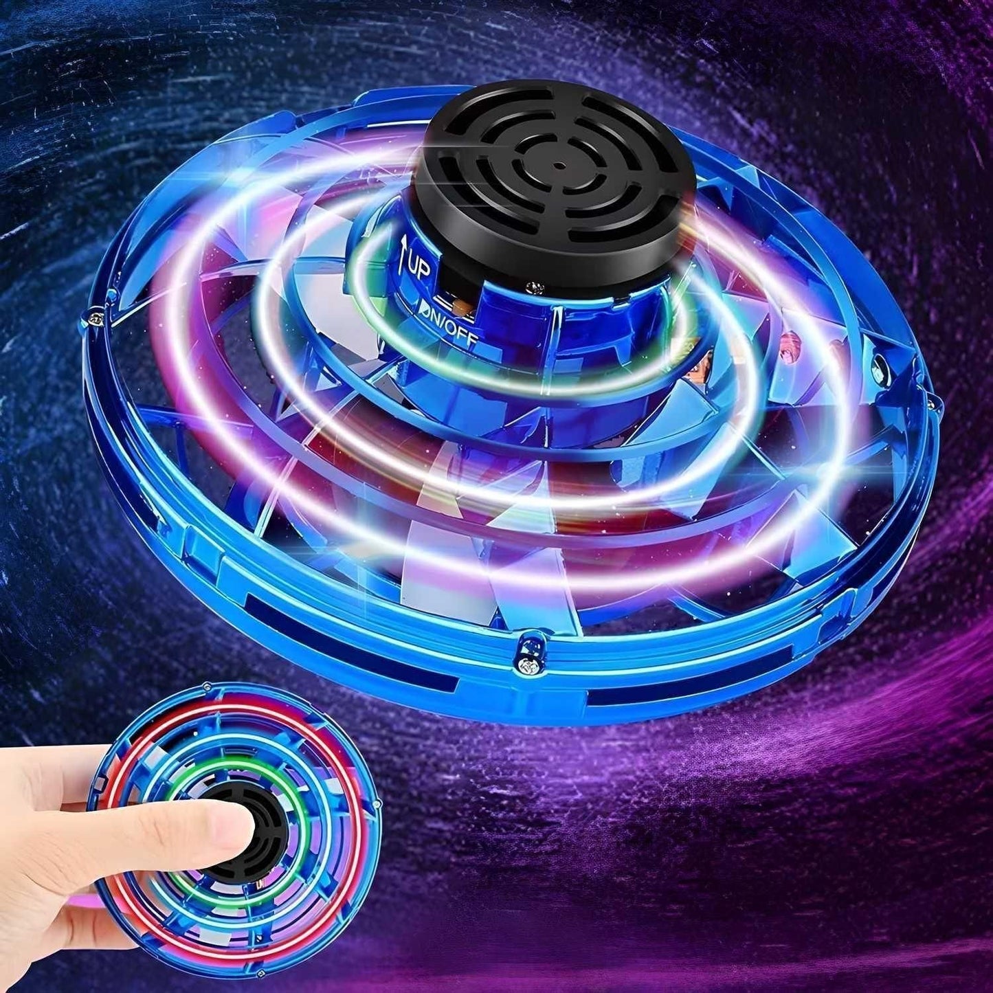 Magic Flying Orb Spinner Outdoor Toys (Assorted Color)