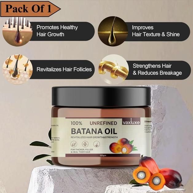 Batana Oil - Hair Growth & Strength (100gm) Pack Of 1