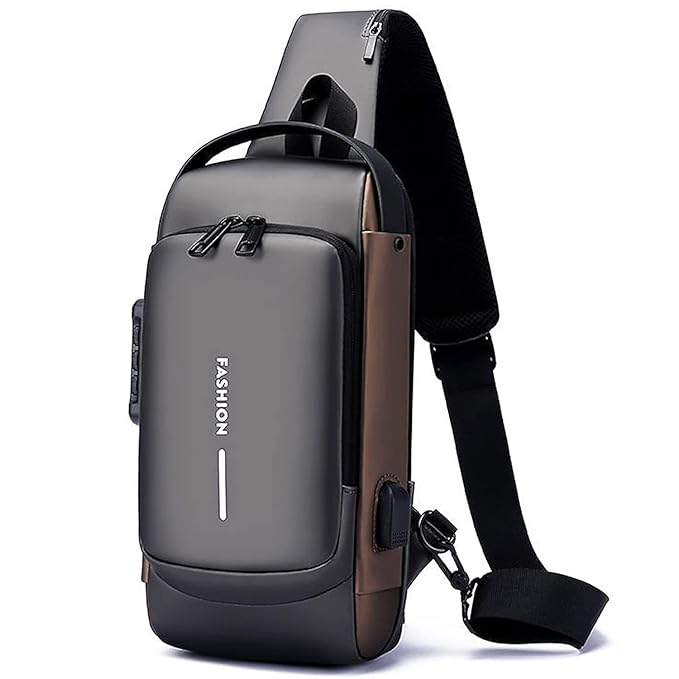 Unisex Crossbody Sling Bag for Accessory Kit