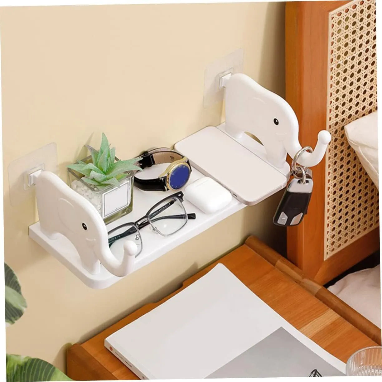 Self Adhesive Floating Shelves Wall Shelf (Pack Of 1)