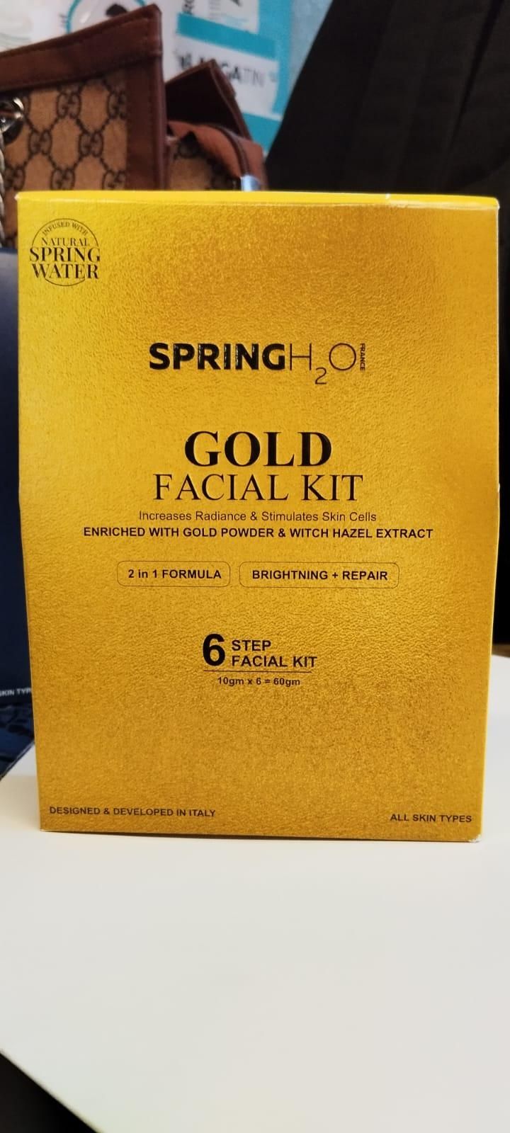 H2O Gold Facial Kit