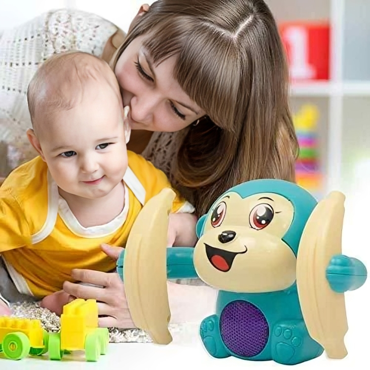 Dancing and Spinning Musical Monkey Toy