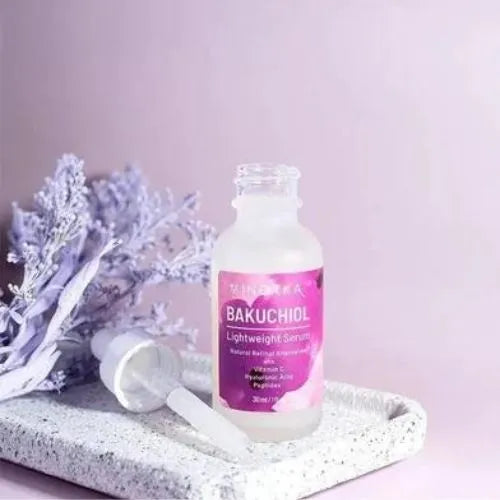 Bakuchiol Serum with Vitamin C and Hyaluronic Acid (Pack of 2)