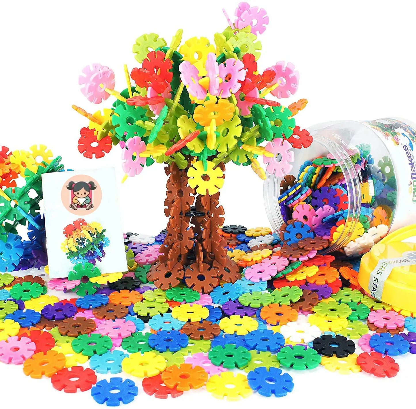 Snowflakes Building Blocks (300 pieces)