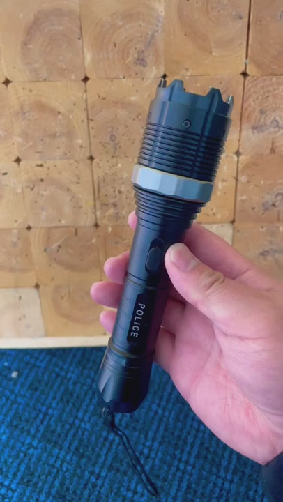 3 in 1 Rechargeable Self Defence Safety Taser Baton Shock