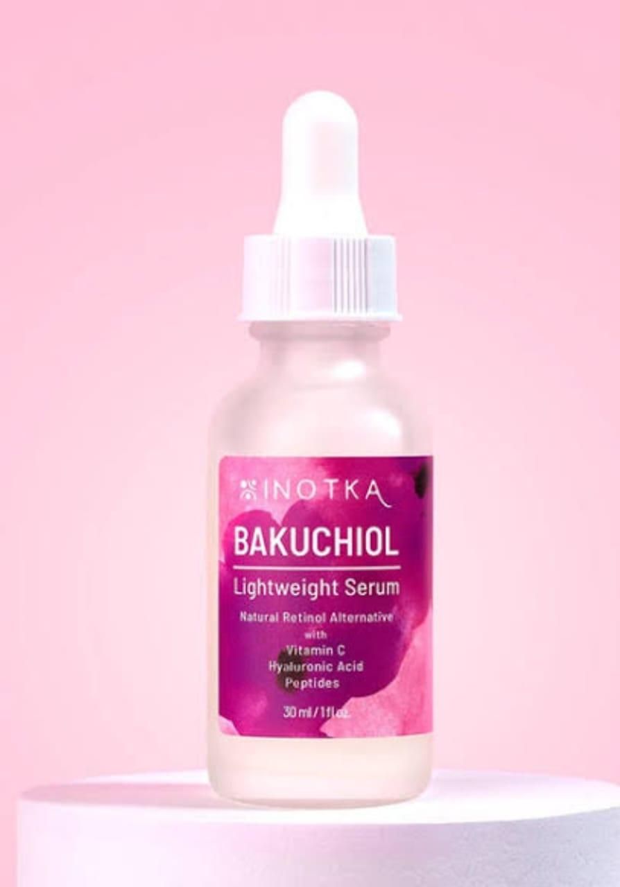 Bakuchiol Serum with Vitamin C and Hyaluronic Acid (Pack of 2)