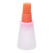 Silicone Oil Bottle with Brush - Safe and Easy Cooking Utensil for Your Kitchen