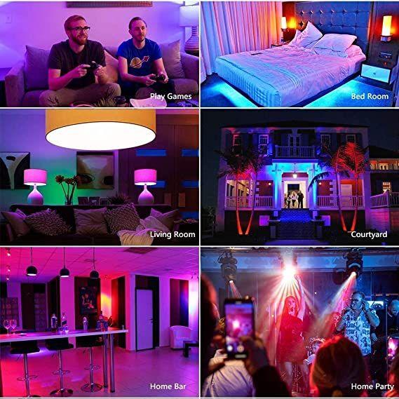 Wireless Speaker Bulb: Smart LED RGB Bluetooth Music Light Bulb