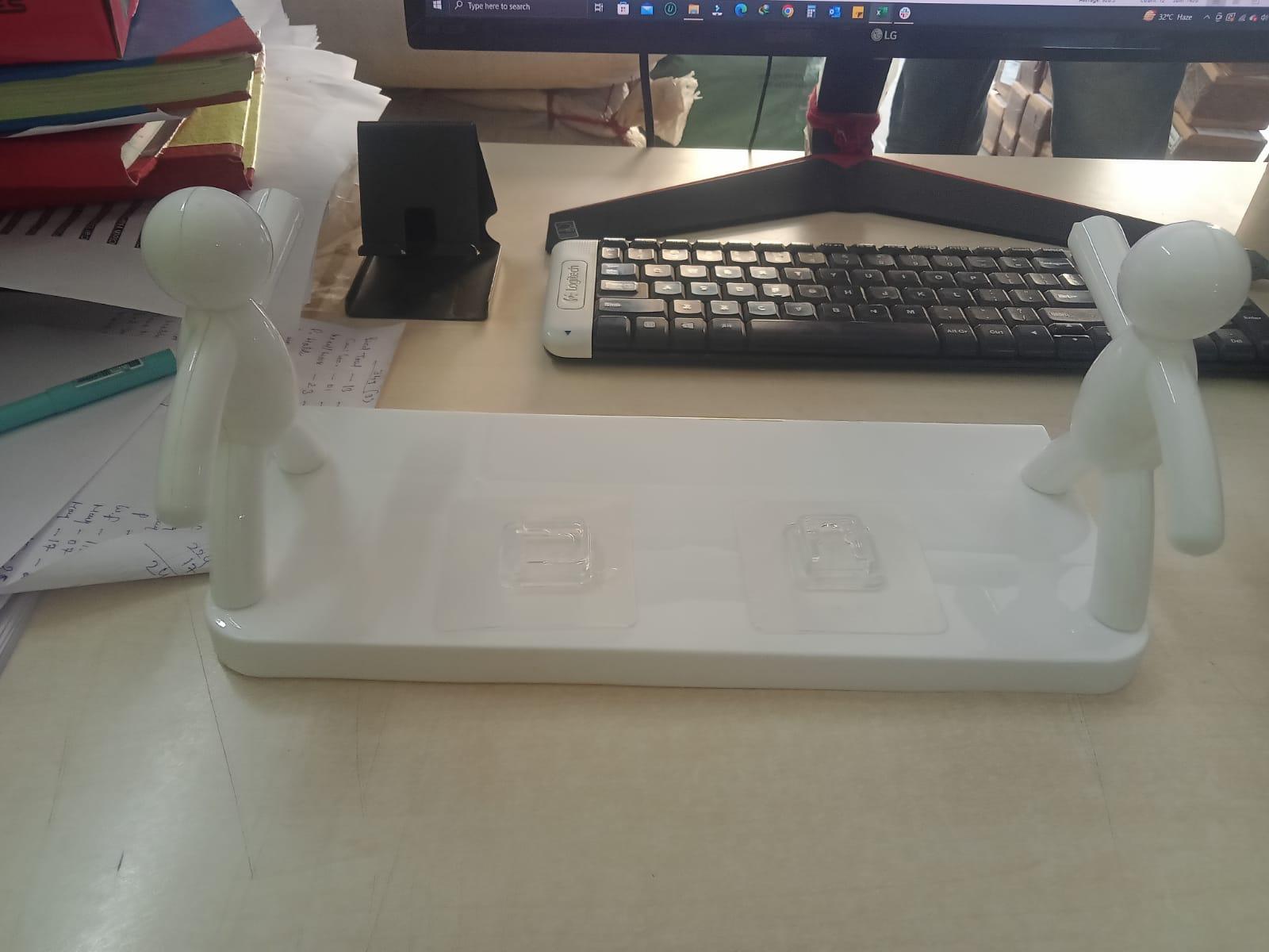 Bathroom Storage Space With White Wall-Mounted Shelves - Buy 1 Get 1 Free!