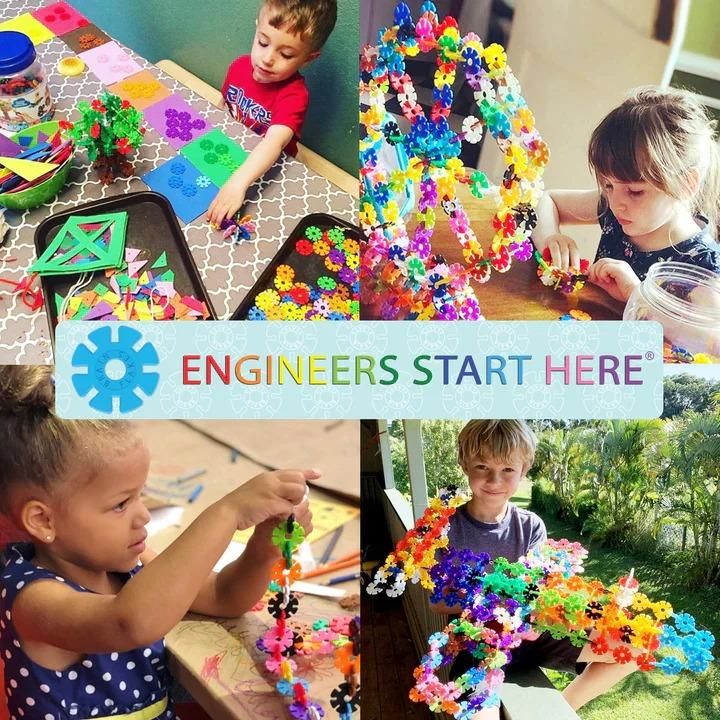 Snowflakes Building Blocks (300 pieces)