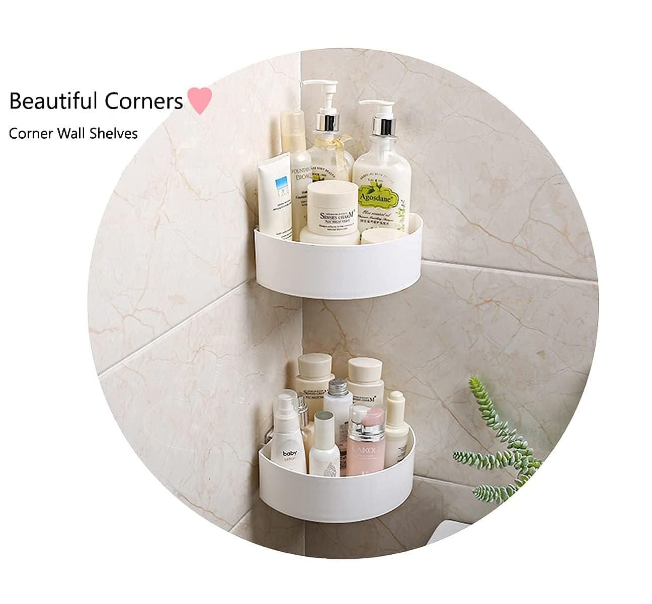 Bathroom Corner Shelves and Cabinets - Set of 2