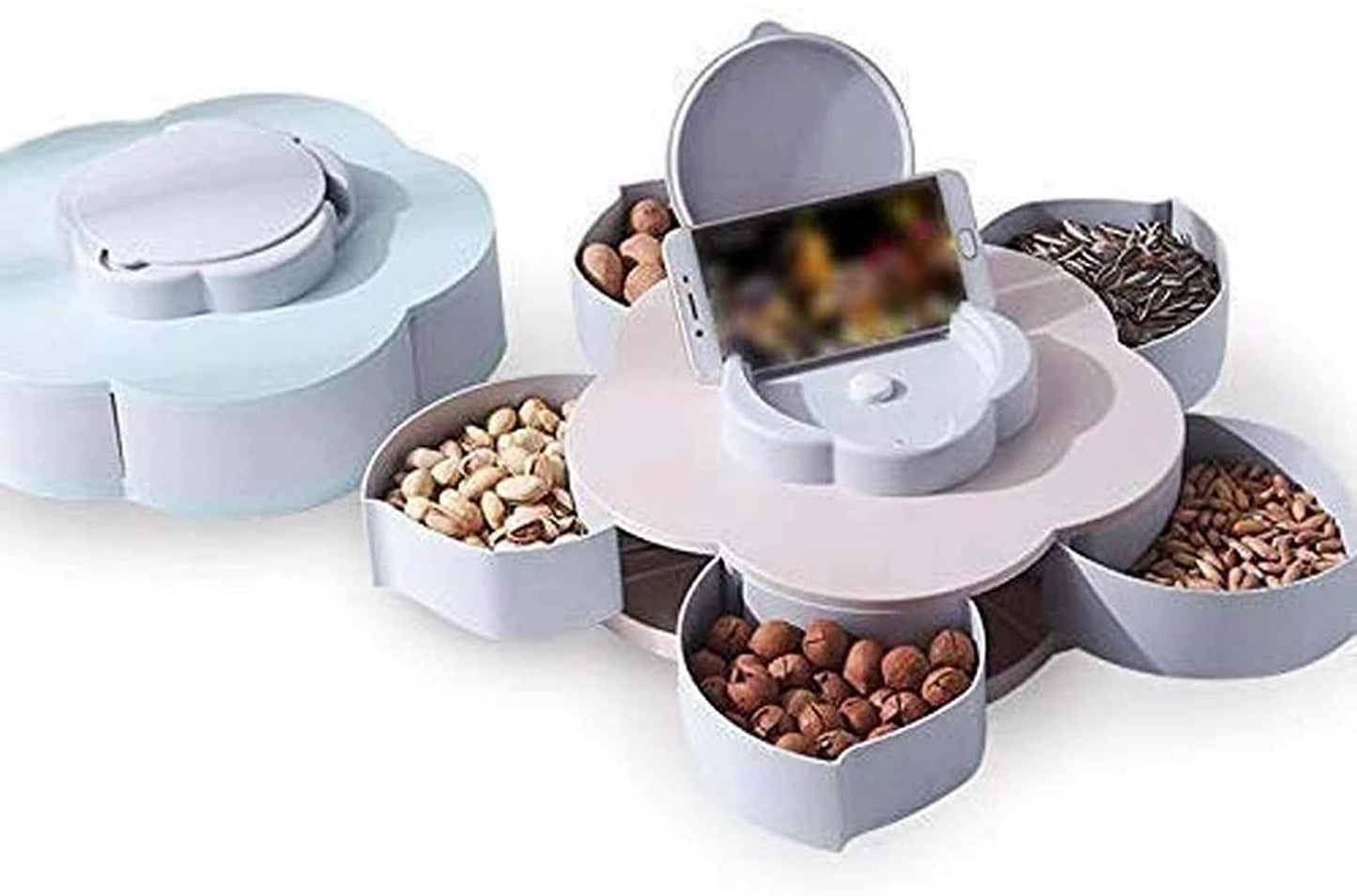 5 Compartments Flower Candy Box