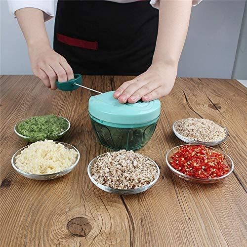 Mini Plastic Vegetable & Fruit Chopper (450ml)