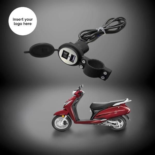 Heavy Duty Bike Mobile USB Charger for Honda Activa 125 HelpMeShop