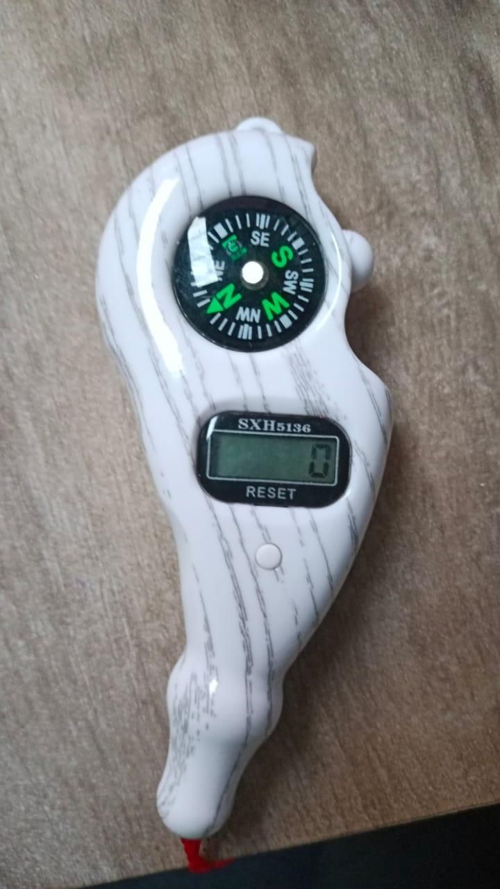 Plastic Digital Finger Counting Machine Mantra Count (Multicolor)