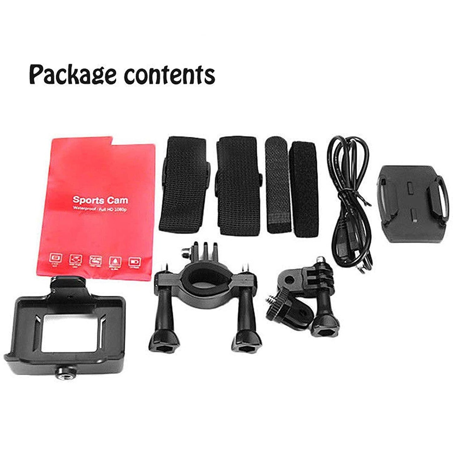 1080P Waterproof DVR Sports Camera (No WiFi) Remote Cam DVR Action Camcorder