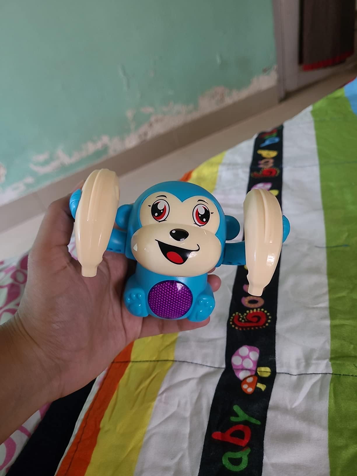 Dancing and Spinning Musical Monkey Toy