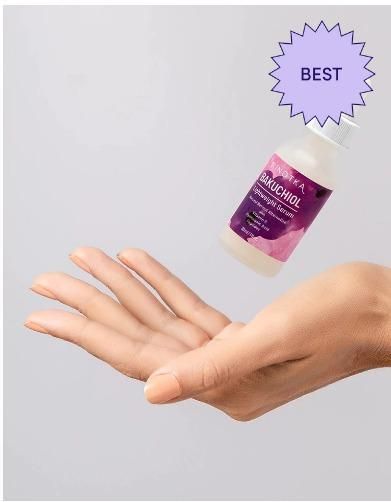 Bakuchiol Serum with Vitamin C and Hyaluronic Acid (Pack of 2)