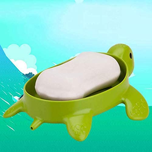 Tortoise Shape Storage Soap Bath Strainer Cover Plastic Soap Dish