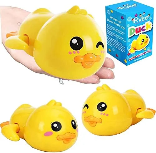 Bath Toy Swimming Duck Wind Up Water Floating Duck Toy