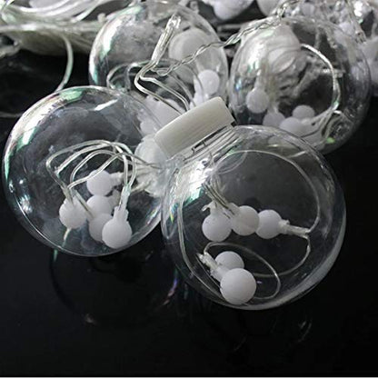 LED Wish Ball Curtain Light Fairy (White)