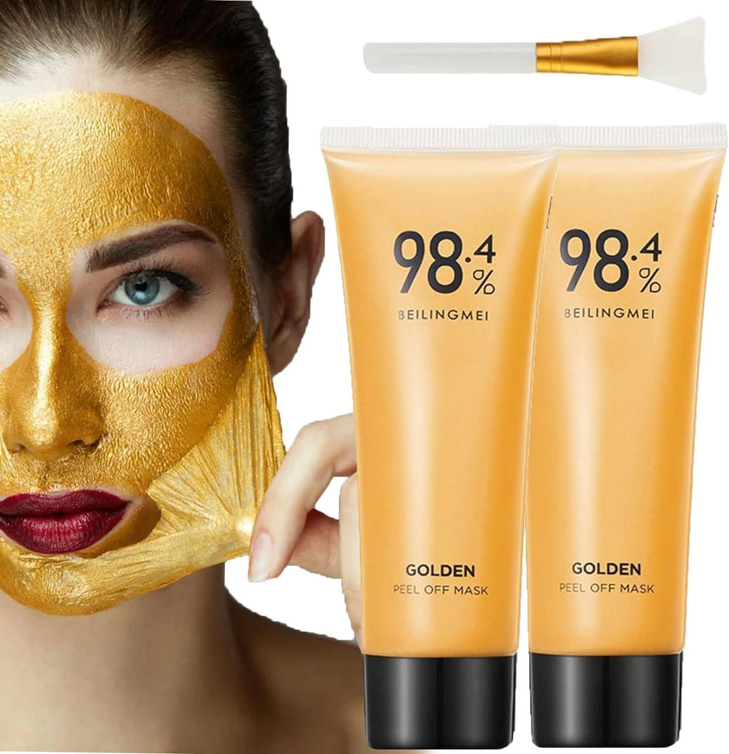 Gold Peel off Anti-Wrinkle Whitening Mask Pack of 2