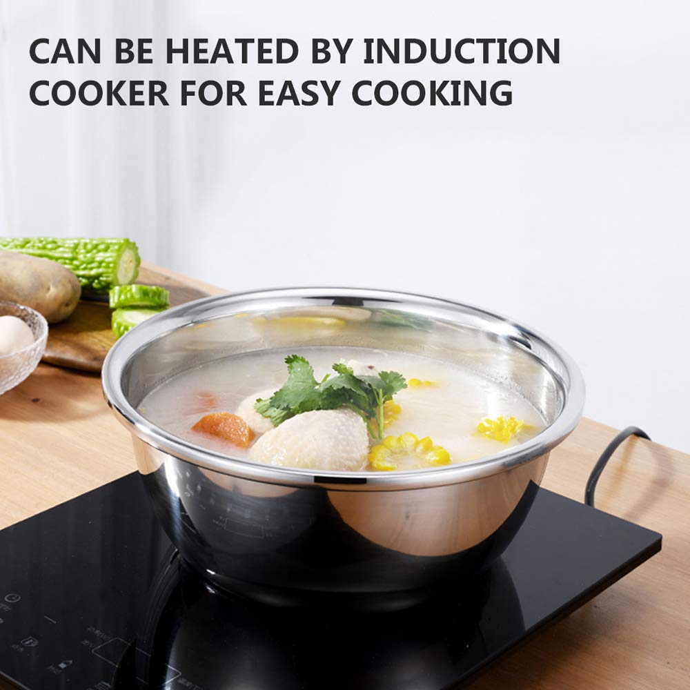3 in 1 Multifunctional Grater Basin Stainless Steel Colanders Set