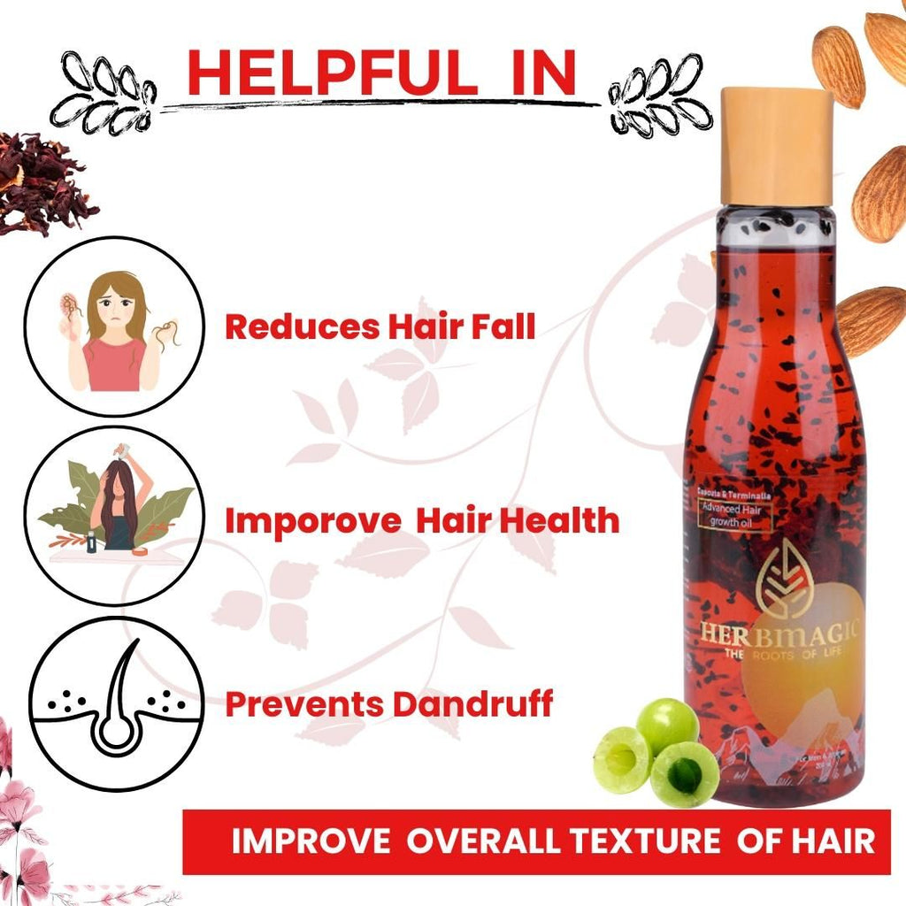 Cuscuta & Terminalia Advanced Hair growth Oil Pack of 1
