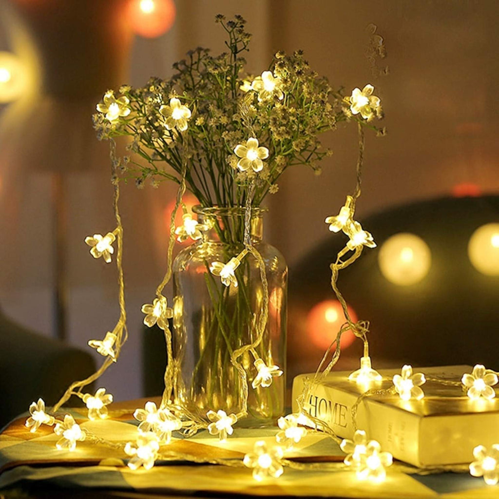 14LED 4 Meter Blossom Flower Fairy String Lights