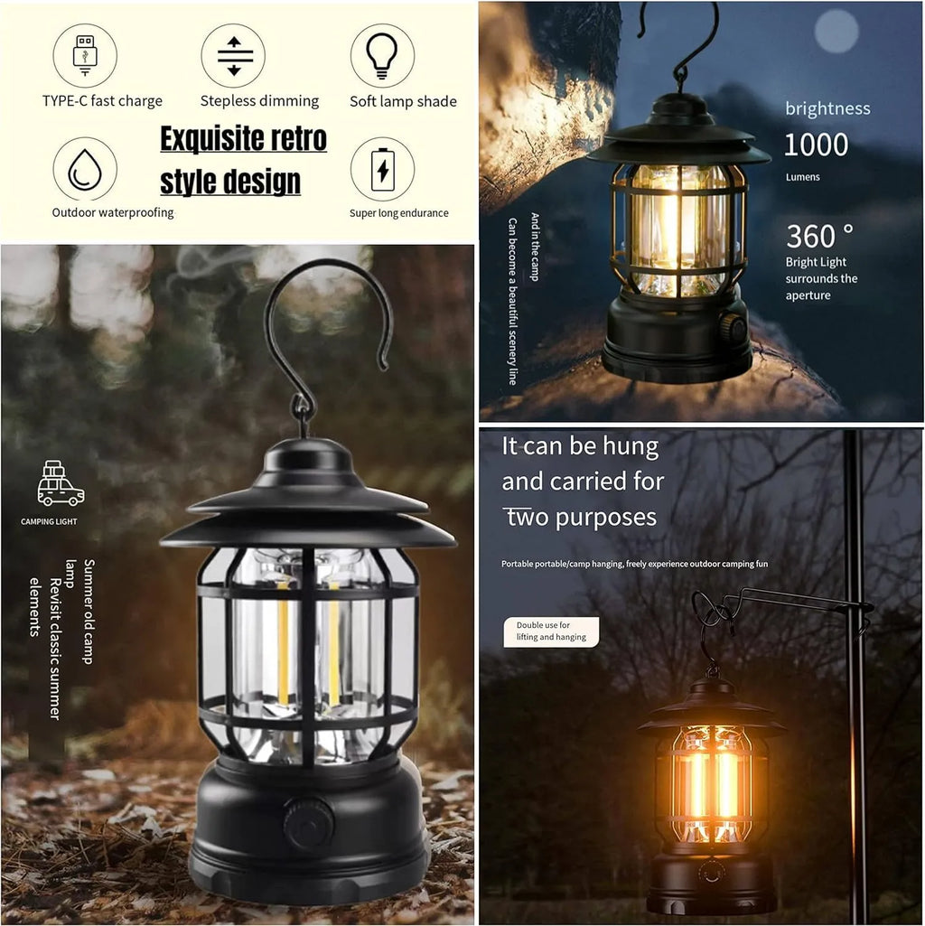 Camping Lantern Light, LED Carrying Light