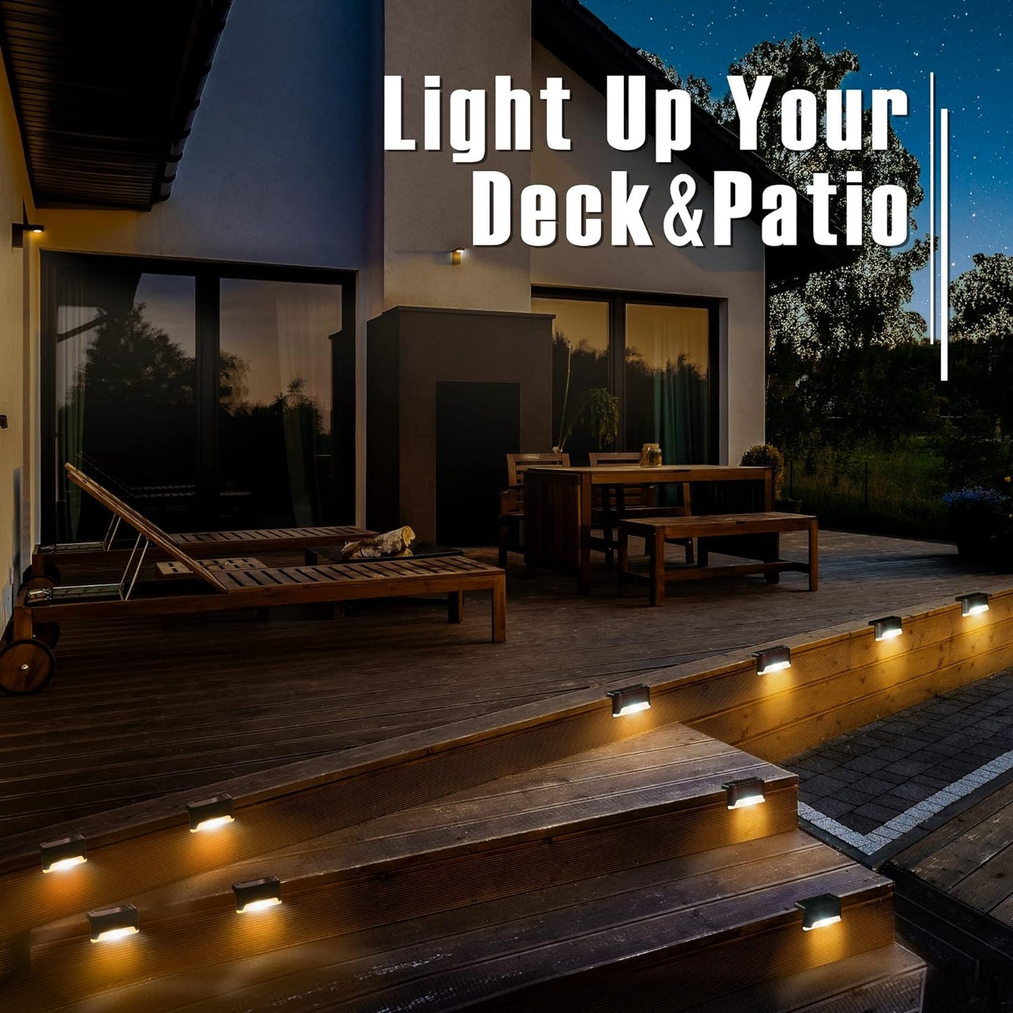 Solar Deck Lights Outdoor