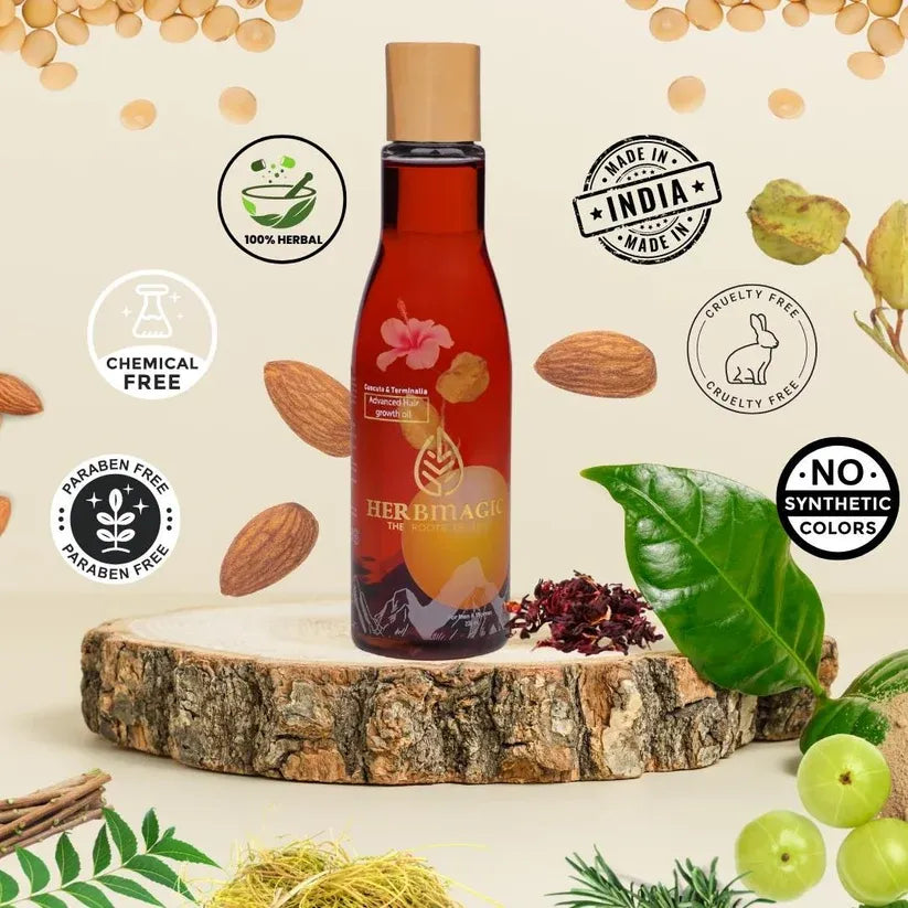 Cuscuta & Terminalia Advanced Hair growth Oil Pack of 1