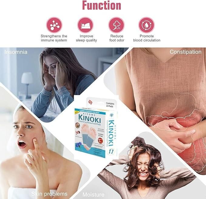 Detox Organic Health Foot Patch Remover (10 Pads)