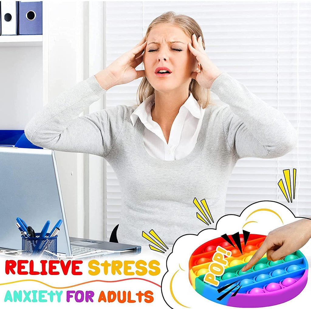 Pop It Fidget Sensory Silicone Toy