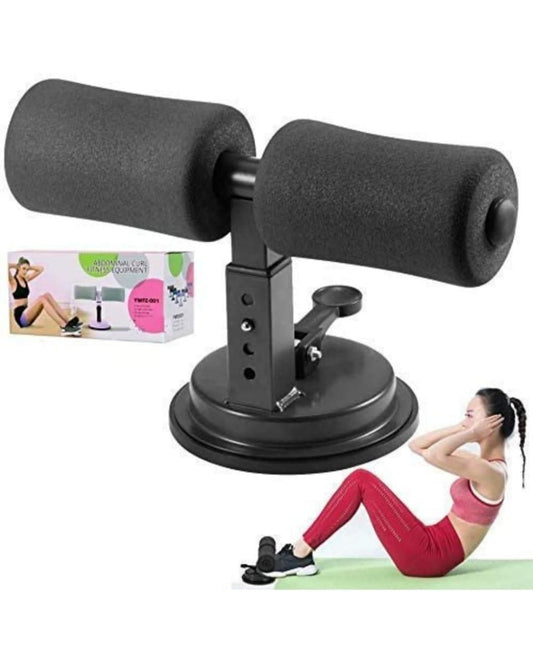 Sit-Up Bar with Ankle Support, Portable Adjustable Sit-ups Assistant Device