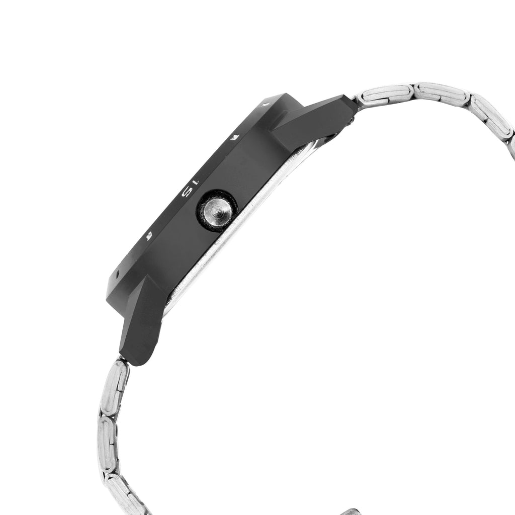 Lorenz two tone chain & multi colour dial watch for men