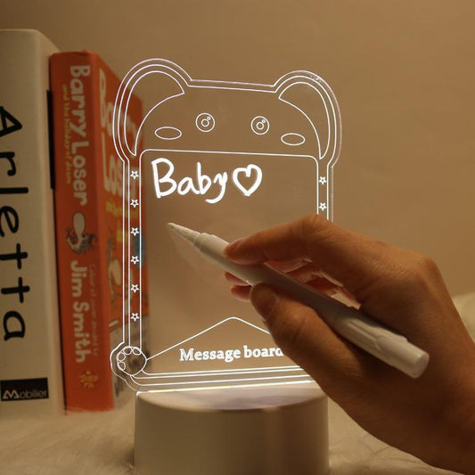 3D Light message board for Kids