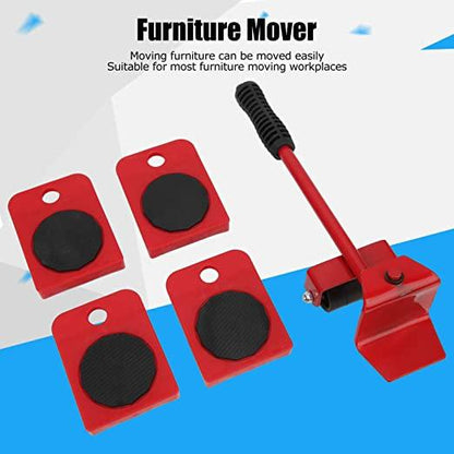 Heavy Furniture Lifter Tools and Mover Set With Rolls for Easy and Safe Shifting