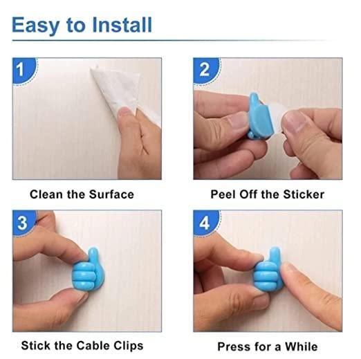 Thumb up Hooks Multipurpose Holder Buy 5 Get 5 !
