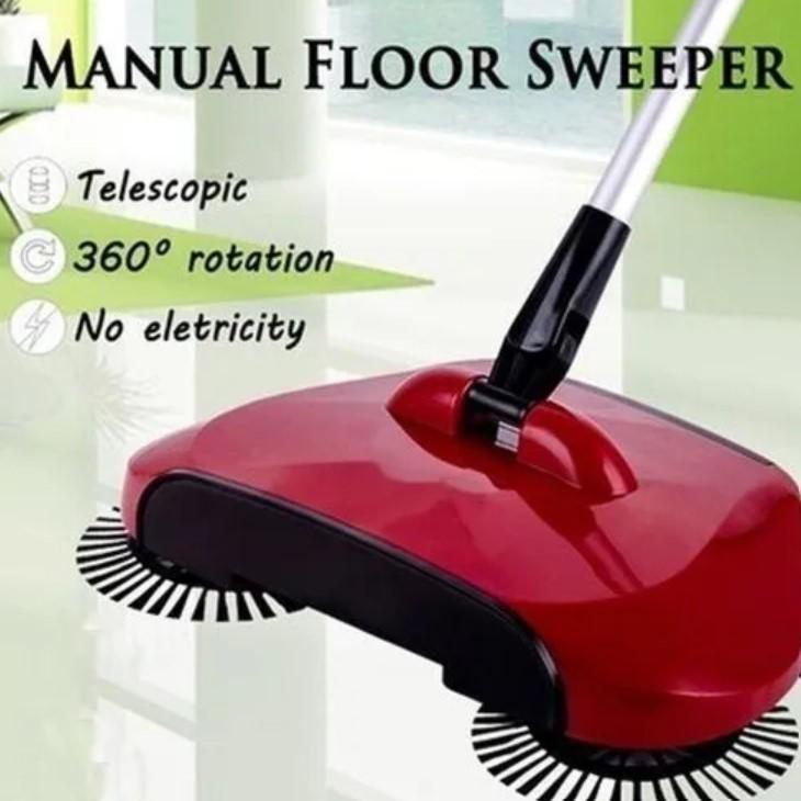 Floor Dust Cleaning MOP Broom with Dustpan Multi Functional Broom Machine