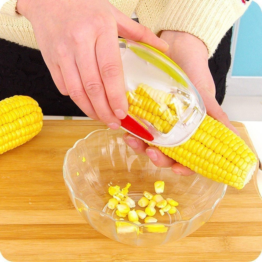 Plastic Corn Kernel Stripper Peeler Cutter Seeds Remover