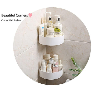 Bathroom Corner Shelves and Cabinets - Set of 2