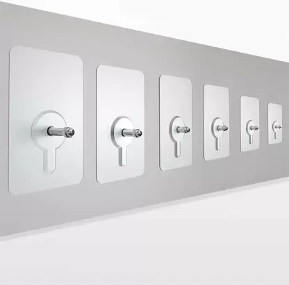 Screw Wall Hook-Adhesive Nails Wall Poster Non-Trace Stick Wall Hooks - Set of 10